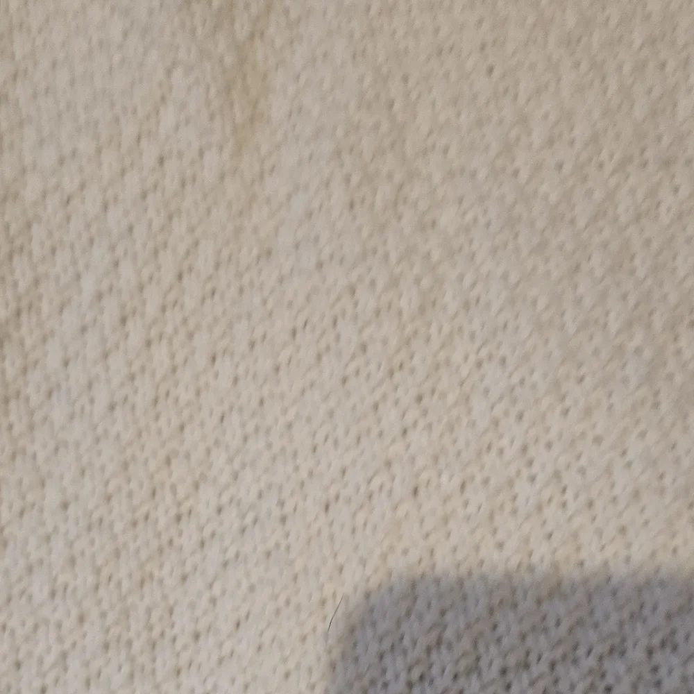 Cream Knit Dress with Lace Hem - Picture 4 of 4